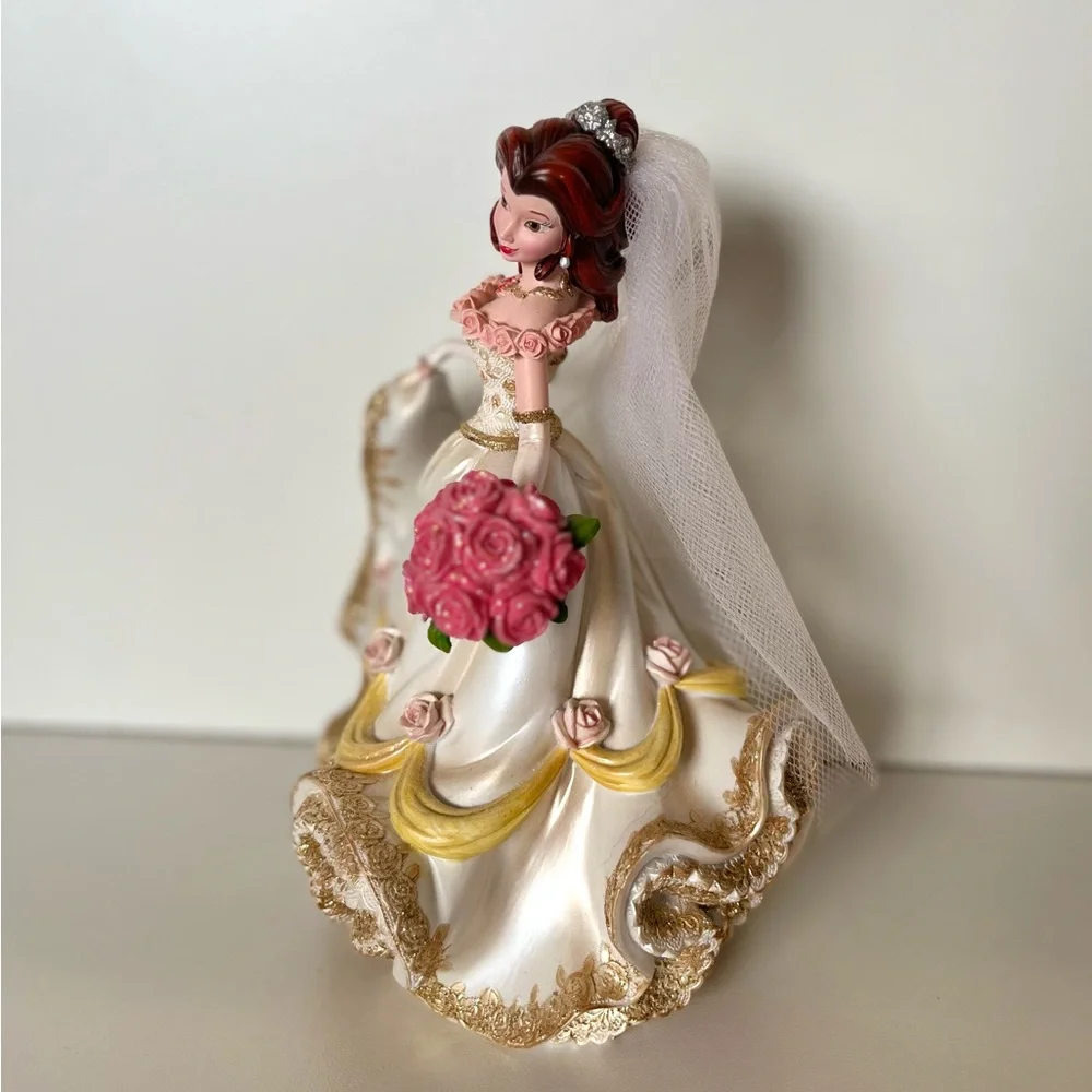 Disney Enesco Belle Wedding Showcase Collection Bride Figurine #4045444 - Picture 3 of 5